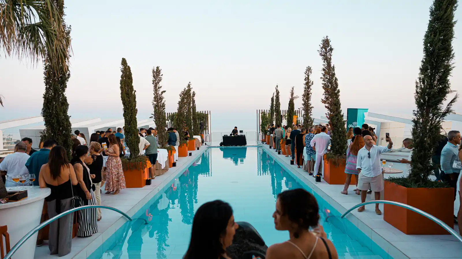 Rooftop Pool Events